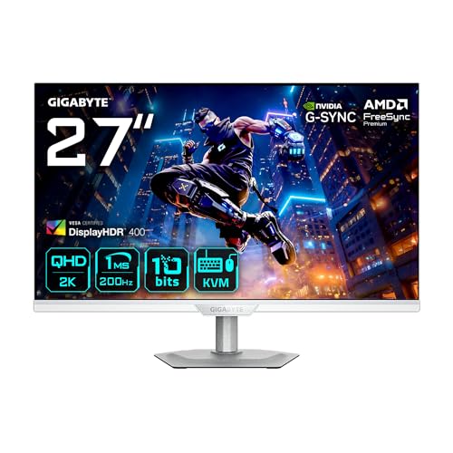 GIGABYTE MONİTÖR 27" LED DÜZ M27Q2 QD ICE SS IPS/1MS/200HZ/QHD