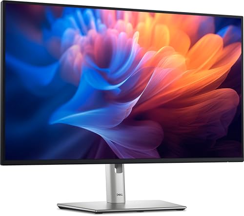 Dell P2725H 27 inç Full HD (1920 x 1080) monitör, 100 Hz, IPS, 5 ms,%99 sRGB, USB-C, DisplayPort, HDMI, VGA, 4X USB, 3 yıl garanti, siyah