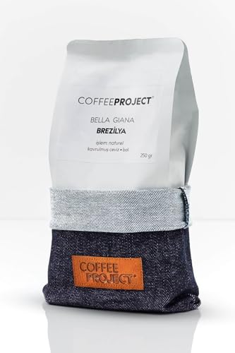 Coffee Project, Brezilya - Bella Giana, Filtre Kahve, Çekirdek, 250 Gr