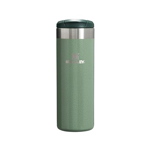 Stanley The Aerolight Transit Mug Termos Bardak, Yeşil (Hammertone Green), 0.47 Litre