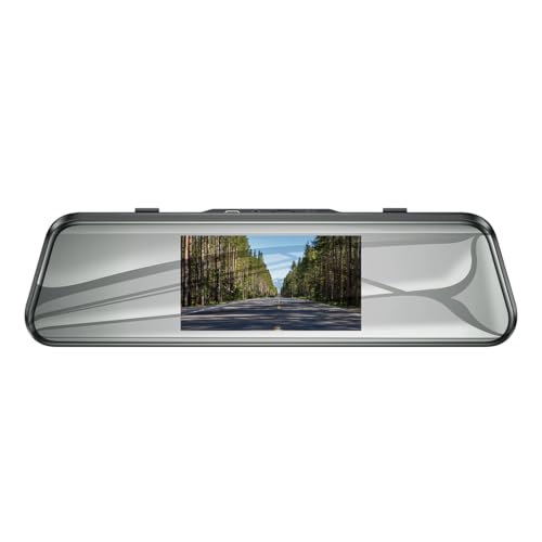 XO Simple is Beauty XJ06 Araç İçi HD Kamera Dikiz Aynası, 5 inç IPS Dokunmatik Ekran, 1080P Full HD, Wi-Fi İle Uzaktan Bağlantı, Park İzleme, G-Sensörü Çarpma Anında Kayıt Kitleme, Arka Ve Ön Kamera, 200mAh, Siyah