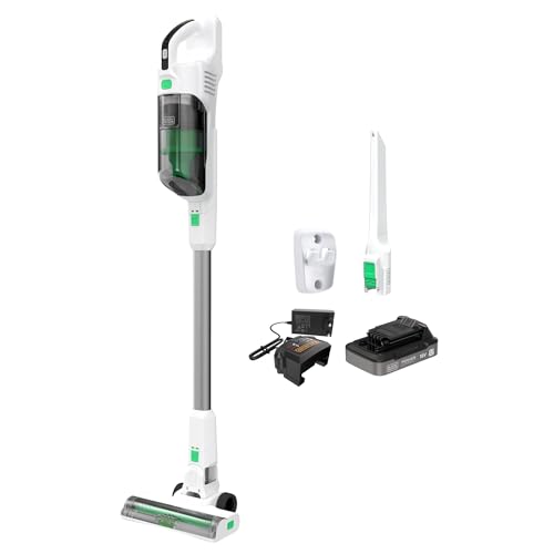 Black + Decker REVSV18D1-QW 18V 2Ah 4'ü 1 arada Şarjlı Dikey Süpürge