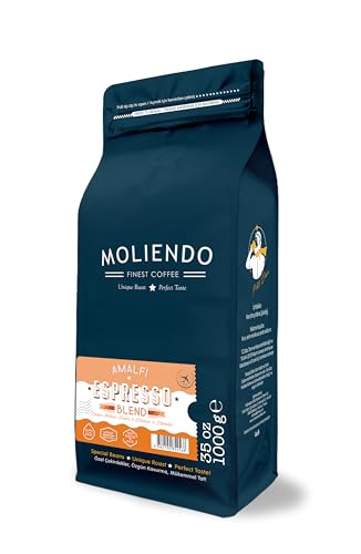 Moliendo Finest Coffee Amalfi Espresso Blend Kahve (Çekirdek) 1000 g