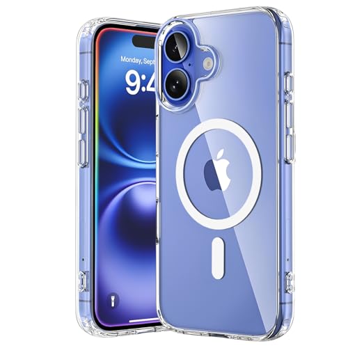 Minesk iPhone 17 için Origin Serisi Premium Kalite Magsafe ile Uyumlu Kılıf Crystal Clear Super Şeffaf Materyal ve İnceltilmiş 3D Gerçek Manyetik Çember (17)