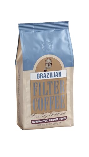 Kurukahveci Mehmet Efendi Brazilian Filtre Kahve 250gr Folyo Ambalaj