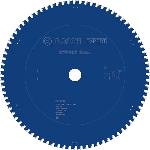 Bosch Professional Expert Serisi Metal için Daire Testere Bıçağı 305*25,40 mm 80 Diş