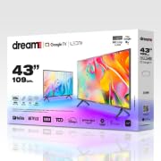 DREAMSTAR 43 inç, 109 cm Google TV, Full HD, Ultra İnce Çerçeve, Android Smart TV