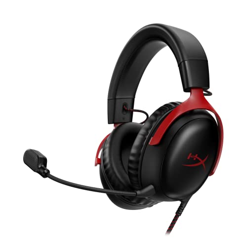 HyperX Cloud III Oyuncu Kulaklığı, Kırmızı
