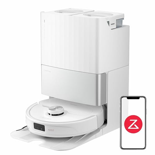 Roborock Q Revo Master Çöp İstasyonlu Akıllı Robot Süpürge - Beyaz