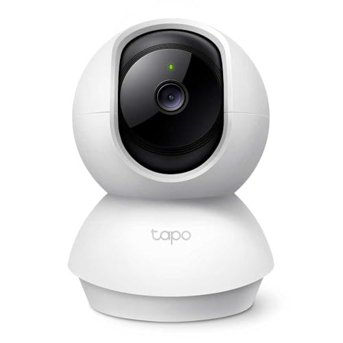 Tapo TP-Link C200, 1080P Full HD, Hareket Tespit ve Takibi, 360°, 9m Gece Görüşü, Çift Yönlü Sesli İletişim, Sesli Alarm, Bulut/Yerel Depolama, Bebek Ağlaması Tespiti, İç Mekan Wi-Fi Güvenlik Kamerası