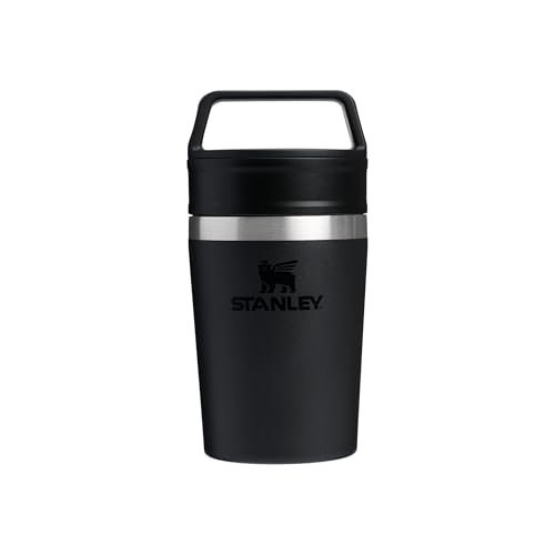 Stanley Cafe To-Go Travel Mug Termos Bardak, Siyah, 0.23 Litre
