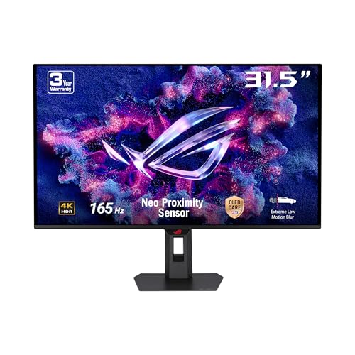 ASUS ROG STRIX XG32UCDS 31.5 QD-OLED 3840x2160 0.03ms 165Hz 1000cd DP HDMI USB-C VESA 3YIL ELMB, HDR 400 True Black, YÜKSEKLİK AYARLI,NEO YAKINLIK SENSÖRÜ,%99 DCI-P3,HDR USB-C PD15W MONİTÖR