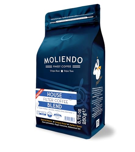 Moliendo Finest Coffee House Blend Filtre Kahve (Öğütülmüş Filtre Kahve) 250 g