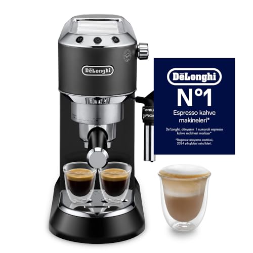 Delonghi Dedica Manuel Espresso Makinesi EC685.BK