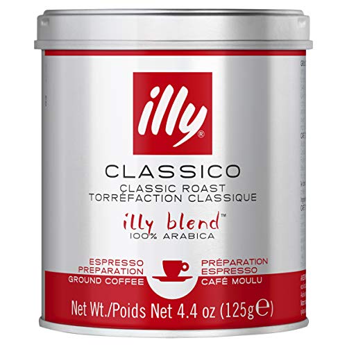 illy Classic Roast Ground Coffee, 125g