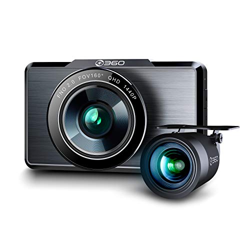 Botslab 360 G500H Ön 2K-Arka 1080p 160° Geniş Açı Gece Görüşü Dahili GPS Akıllı Araç İçi Kamera