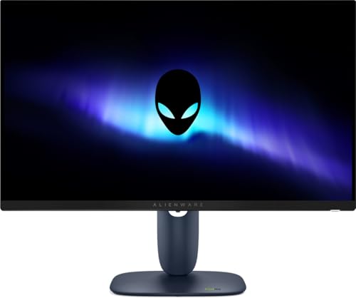Dell Alienware AW2725DM 27 inç 180Hz 1ms 2K QHD Adaptive Sync Fast IPS Pivot Gaming Monitör Siyah