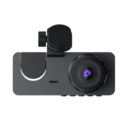 H15 Wifi Full Hd 1080P Yüksek Hassasiyetli Üç Kameralı Araç Içi Kamera Araba Güvenlik Kamerası Gece Görüşü Ön Geri iç Kayıt IR LED