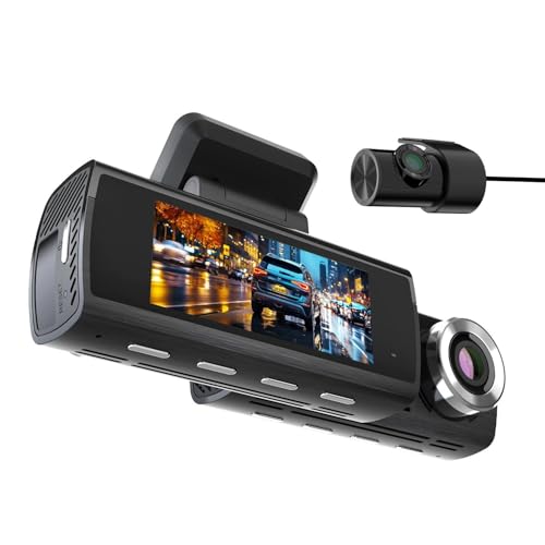 Kawa D8 2 Kameralı Ön/Arka 4K + 1080P Starvis Sensörlü Türkçe Wi-Fi GPS'li Araç Kamerası