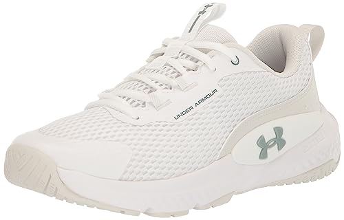 Under Armour UA W Dynamic Select Kadın Training Ayakkabısı, White/White Clay/Metallic Green Grit, 36