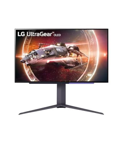 LG UltraGear 27GS95QE-B OLED Oyuncu Monitörü 27 inç QHD 240 Hz ve FreeSync Premium Pro