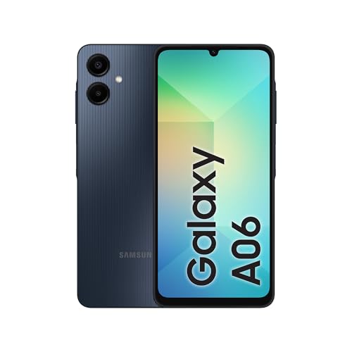 Samsung Galaxy A06 Akıllı Cep Telefonu, 4 GB RAM, 128 GB Depolama, Siyah (Samsung Türkiye Garantili)