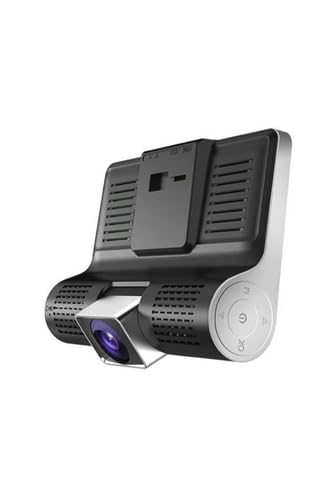 Torima TA-02 Siyah 1080p Araç içi 3 Kameralı Gece Görüşlü, G-sensör, Geri Görüş Kameralı Yol Kayıt Araç Kamerası