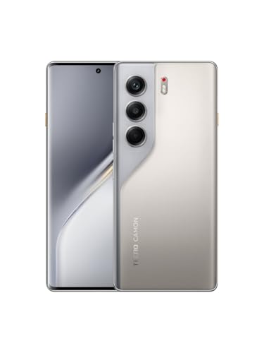 Tecno Camon 40 Pro 5g 256 GB 8 GB Ram (Tecno Türkiye Garantili) Titanyum Grisi