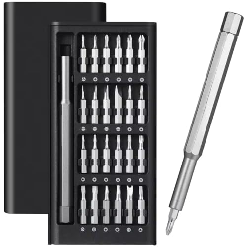 Tornavida Seti 25 Parça Çelik uç Hassas Mıknatıslı Tornavida Özel Tasarım Dağılmaz Kutulu