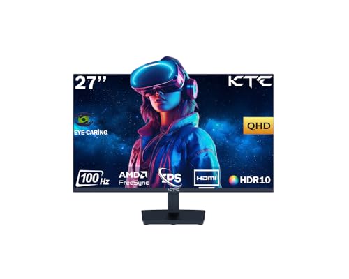 KTC H27T27 27" 100 Hz (HDMI + Dısplay Port) 2560×1440 Freesync WQHD IPS Flat Monitör