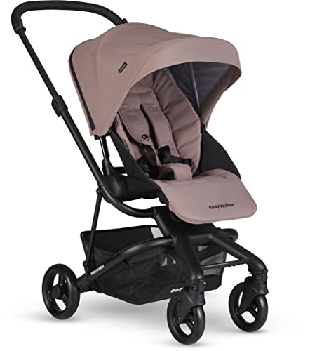 Easywalker Charley Çift Yönlü Bebek Arabası Desert Pink, 22 kg taşıma kapasitesi, XL tente, hafif - sadece 8 kg
