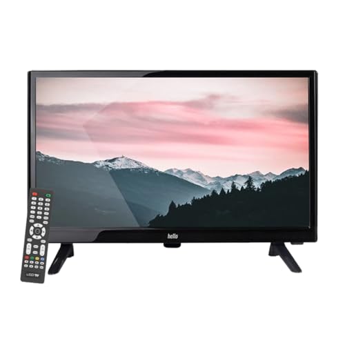 Hello 27'' Full HD Led Monitör TV, Araba ve Karavan Uyumludur, 12 volt adaptörlü,