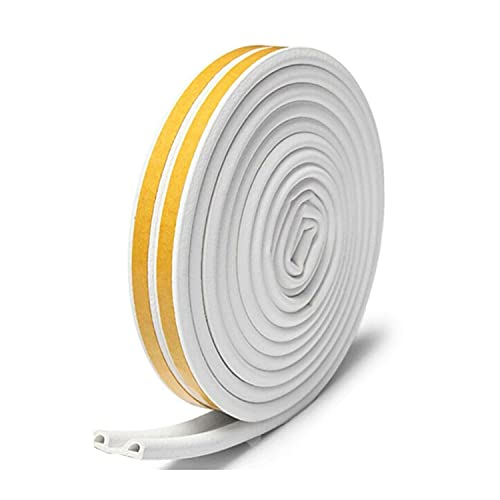 Badem10 5x2=10 METRE Beyaz Kapı Pencere Soğuk İzolasyon Bandı Fitili Yapışkanlı