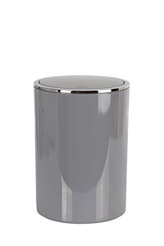 Primanova Lenox Çöp Kovası, Gri, 6 lt