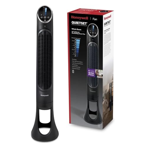 HONEYWELL QuietSet Tower HYF290, 8 Hız Ayarı, 80 Derece Salınım, Zamanlayıcı Fonksiyonu, Uzaktan Kumanda, Kısma Seçenekleri