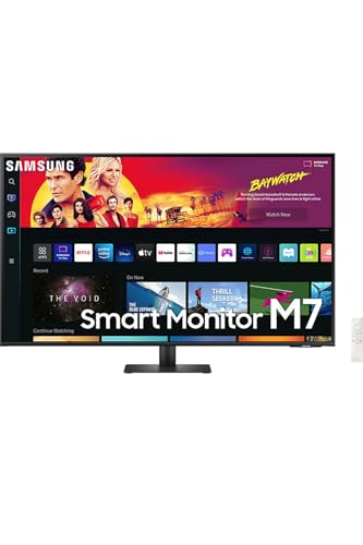 Samsung M7 Ls43Bm700Uuxuf 43" 4K 60Hz 4Ms Smart Monitör Siyah