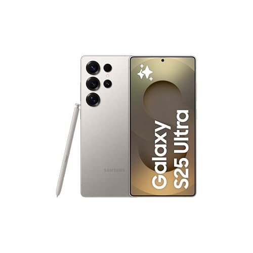 Samsung Galaxy S25 Ultra, Yapay Zeka(AI) Telefon, 12GB RAM, 512GB Hafıza, Titanyum Gri, Android Akıllı Telefon, 200MP Kamera, S Pen, Uzun Pil Ömrü (Samsung Türkiye Garantili)