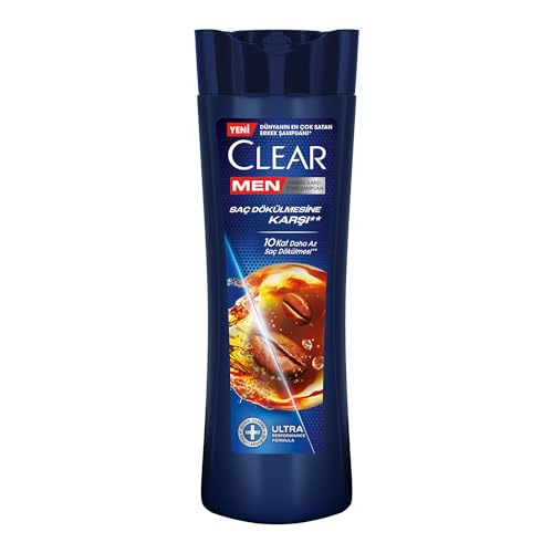 Clear Men Kepeğe Karşı Etkili Şampuan Saç Dökülmesine Karşı Kahve Çekirdeği Özü 350 ml