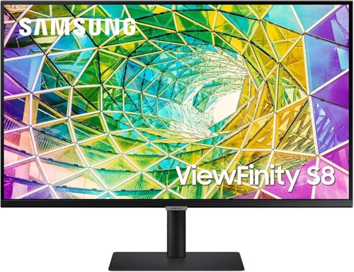 Samsung ViewFinity S8 32" UHD, 3840 x 2160, 5ms, IPS, 60Hz, HDR10, USB-C, KVM, LS32D800UAUXUF