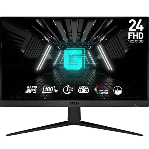 MSI G2412F 23.8" 1 ms Full HD IPS 180 Hz Oyuncu Monitörü