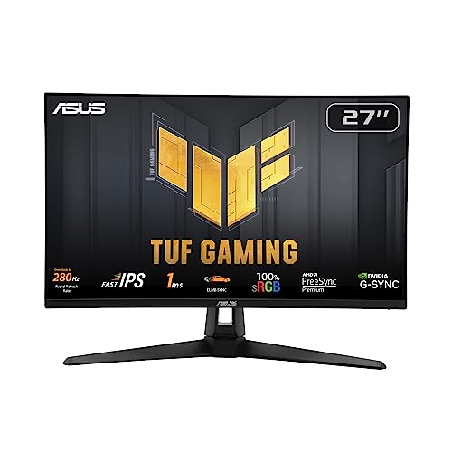 Asus TUF Gaming VG279QM1A 27" 1ms 280Hz FreeSync Premium IPS Full HD Gaming (Oyuncu) Monitör