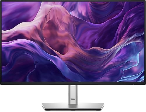 Dell P2425H 24 inç Full HD (1920 x 1080) monitör, 100 Hz, IPS, 5 ms,%99 sRGB, USB-C, DisplayPort, HDMI, VGA, 4X USB, 3 yıl garanti, siyah