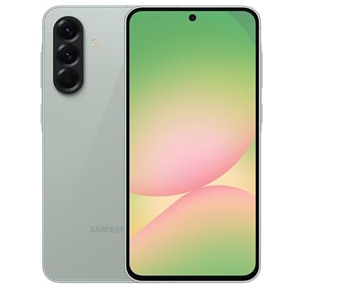 Samsung Galaxy A56 5G, Android Akıllı Telefon, 256GB Depolama, 8GB RAM, Yeşil, 6x İşletim Sistemi Yükseltmesi, Büyük Ekran, Uzun Pil Ömrü, 8GB + 256GB