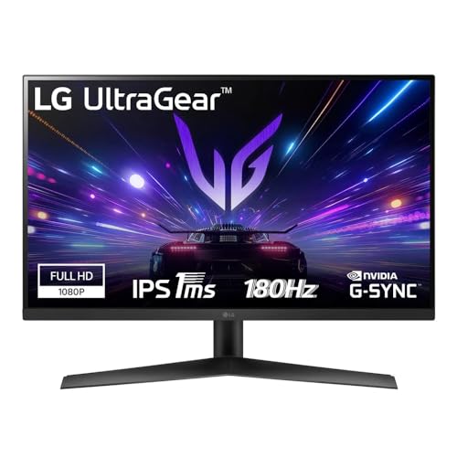 LG UltraGear 27GS60F-B 27 inç 180Hz FHD 1ms HDR 10 IPS oyun monitörü