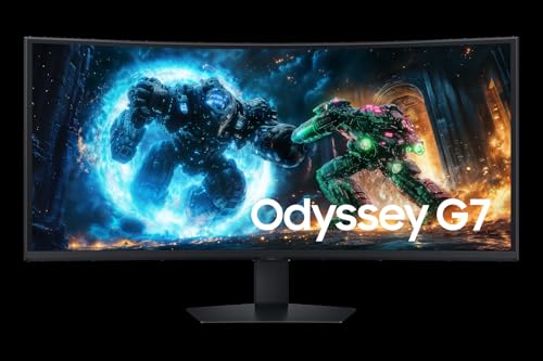 Samsung Odyssey G7 G75F 40'' WUHD VA 180 Hz 1 ms 1000R Kavisli Oyuncu Monitörü, LS40FG750EUXUF