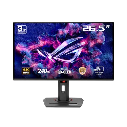 ASUS ROG STRIX XG27UCDMG 26.5 OLED 3840x2160 0.03ms 240Hz 400cd DP HDMI USB-C VESA OLED
