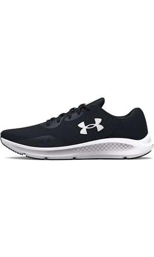Under Armour UA W Charged Pursuit 3 Kadın koşu ayakkabısı, Black/Black/White, 39 EU