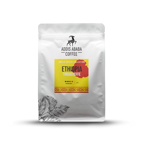 Addis Ababa Coffee - Ethiopia Yirgacheffee 250 Gr. Dünya Kahvesi (Kavrulmuş Çekirdek)