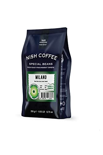 Nish Espresso Kahve Milano 250 gr - Çekirdek