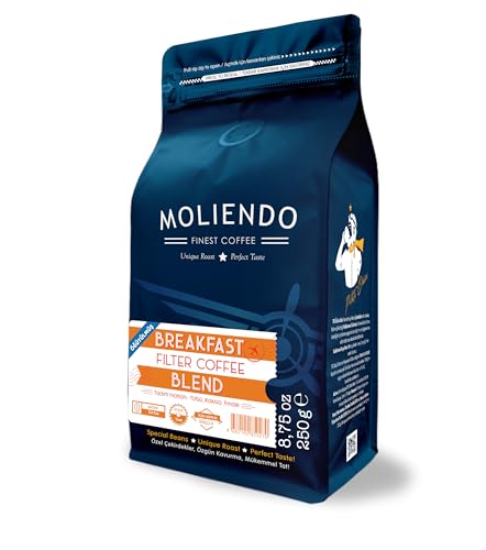 Moliendo Finest Coffee Breakfast Blend Filtre Kahve (Öğütülmüş Filtre Kahve) 250 g